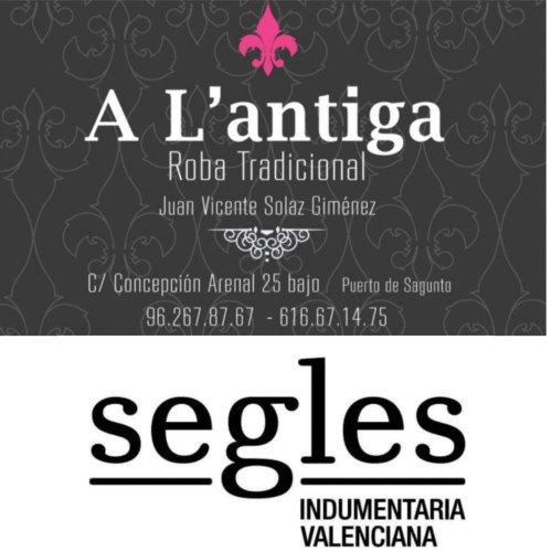 A L’antiga Roba Tradicional i Segles Indumentaria Valenciana triats indumentaristes 2024.